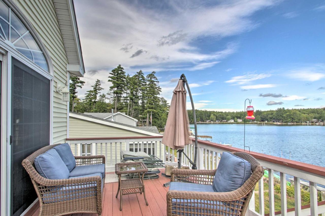 Waterside Haven On Milton Pond With Deck And Boat Dock Villa Exterior photo